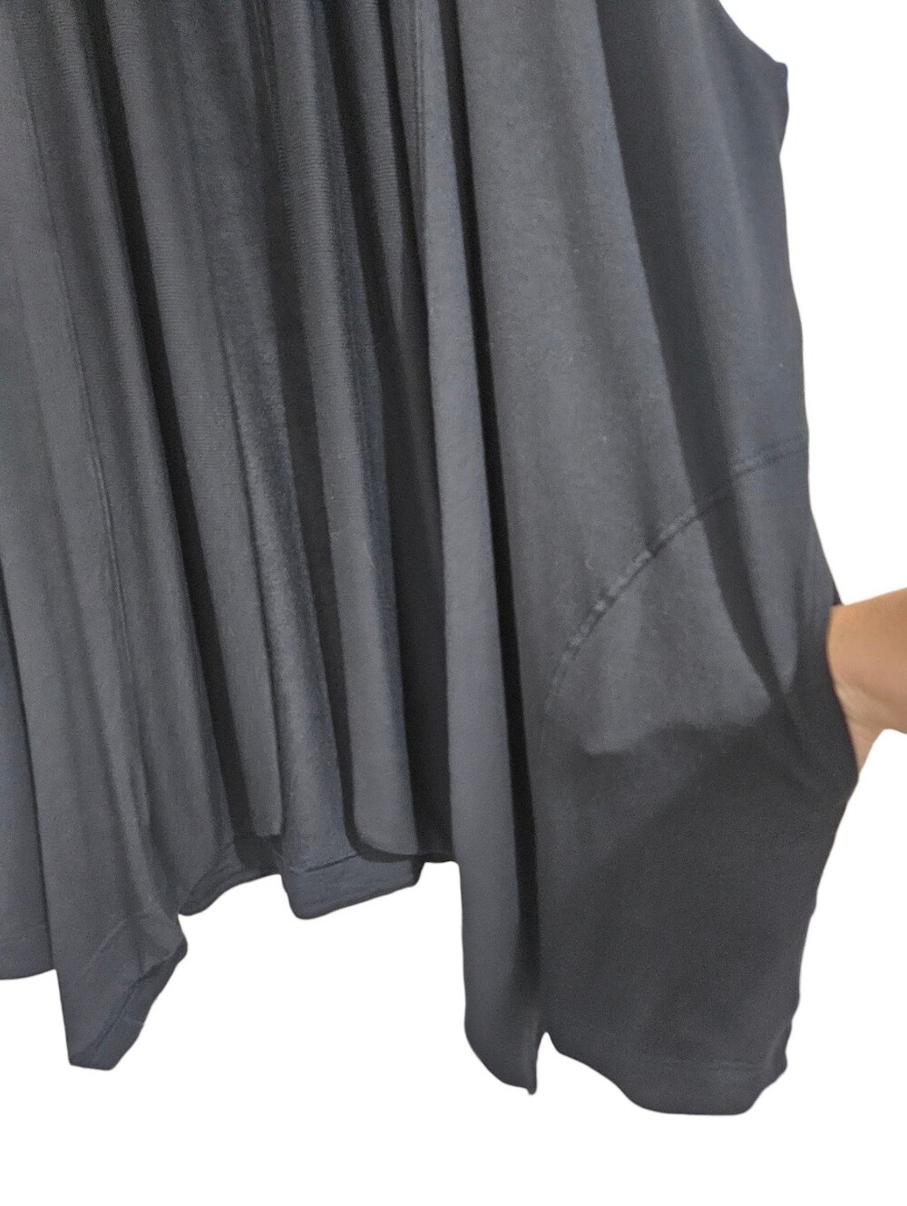 PRANAYAMA Restore Wrap XL Black Open Cardigan - Picture 9 of 11